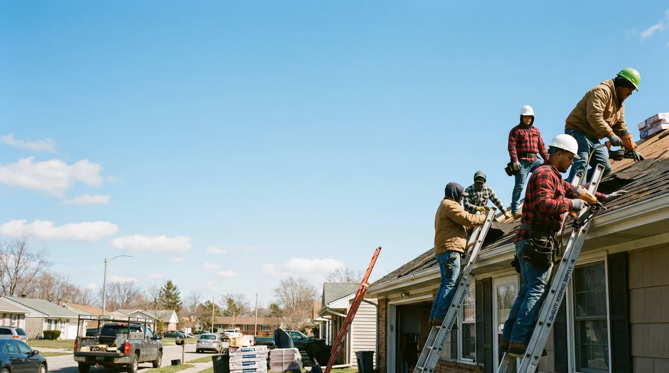 Roofing in Sandborn, IN near me